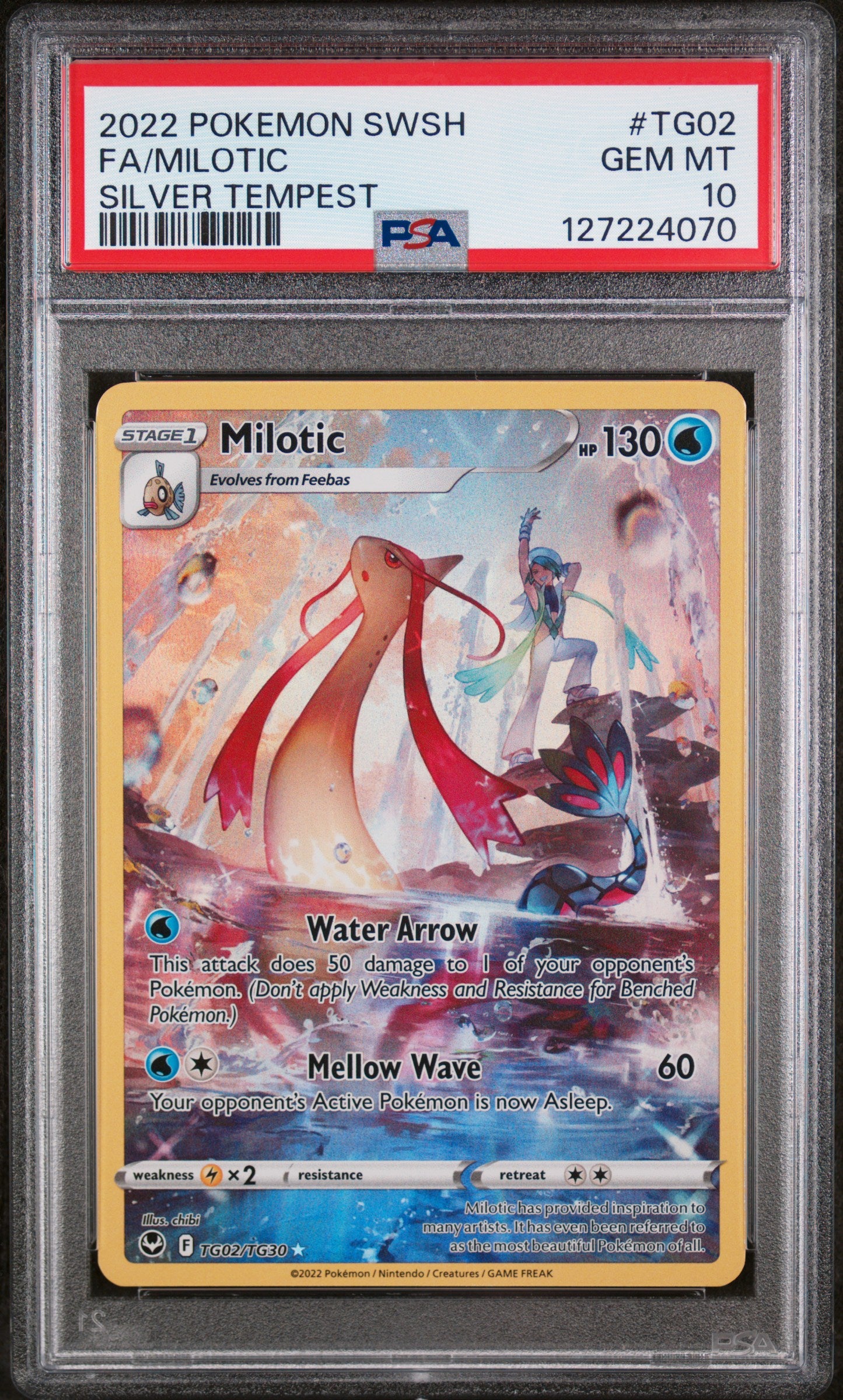 Milotic TG02/TG30 PSA 10 - Silver Tempest 2022