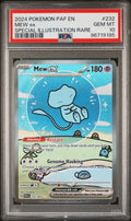 Mew EX 232/091 PSA 10 - Paldean Fates 2024